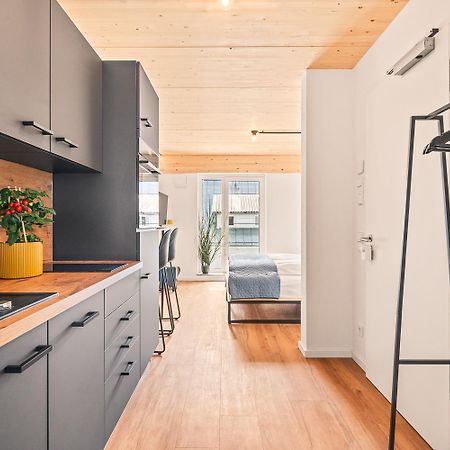 Einzimmer Wohlfuehlapartment Vier Klimatisiert Friedrichshafen Bagian luar foto